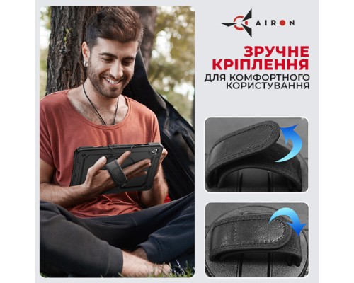 Чохол до планшета AirOn Premium Samsung Galaxy Tab A9 Plus 11'' 2023 Black (4822352781121)