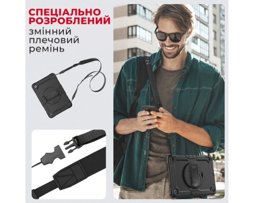 Чохол до планшета AirOn Premium Samsung Galaxy Tab A9 Plus 11'' 2023 Black (4822352781121)