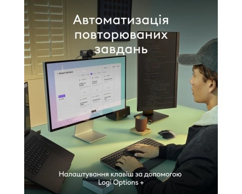 Комплект Logitech MX Keys S Combo для MAC Bluetooth/Wireles UA Space Grey (920-012845)