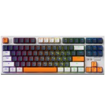 Клавіатура GamePro MK180W Hot-Swap Red Swich RGB USB UA White (MK180W)