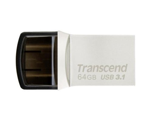 USB флеш накопичувач Transcend 64GB JetFlash 890S USB 3.1 (TS64GJF890S)