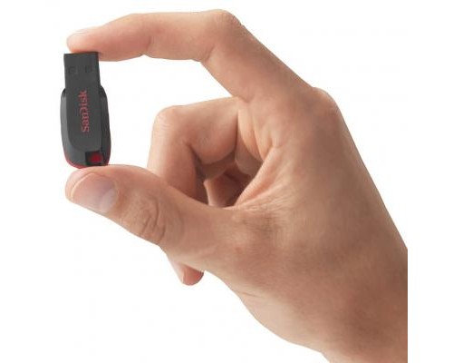USB флеш накопичувач SanDisk 128GB Cruzer Blade USB 2.0 (SDCZ50-128G-B35)