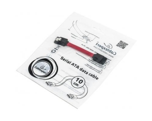 Кабель для передачі даних SATA III 0.1m Cablexpert (CC-SATAM-DATA-0.1M)