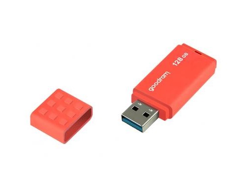 USB флеш накопичувач Goodram 128GB UME3 Orange USB 3.0 (UME3-1280O0R11)