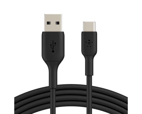 Дата кабель USB 2.0 AM to Type-C 2.0m PVC black Belkin (CAB001BT2MBK)