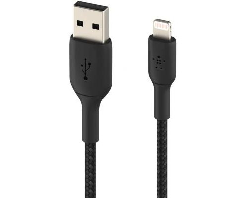 Дата кабель USB 2.0 AM to Lightning 2.0m Belkin (CAA002BT2MBK)