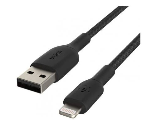 Дата кабель USB 2.0 AM to Lightning 2.0m Belkin (CAA002BT2MBK)