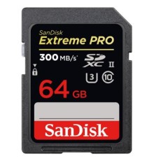 Карта пам'яті SanDisk 64GB SDXC Extreme Pro UHS-II (SDSDXDK-064G-GN4IN)