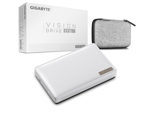 Накопичувач SSD USB-C 1TB VISION DRIVE GIGABYTE (GP-VSD1TB)