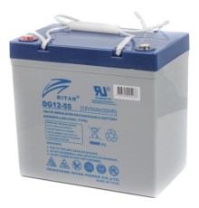 Батарея до ДБЖ Ritar GEL DG12-55 12V-55Ah (DG12-55)