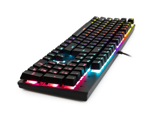 Клавіатура Vinga KBGM-101 LED Red Switch USB Black (KBGM-101 Black)