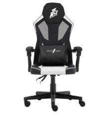 Крісло ігрове 1stPlayer P01 Black-White