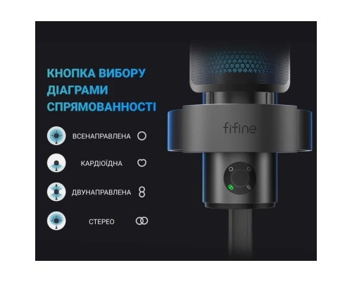 Мікрофон Fifine A9 Black (A9)