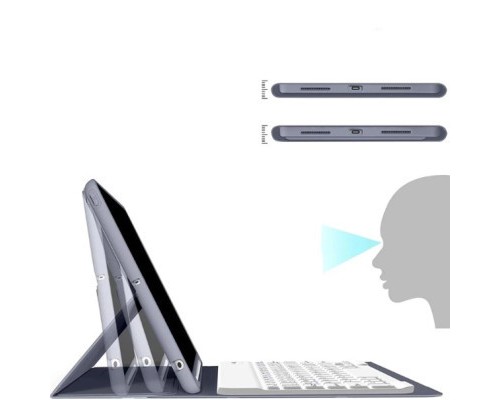 Чохол до планшета BeCover Keyboard Apple iPad 10.2 2019/2020/2021 Purple (711138)