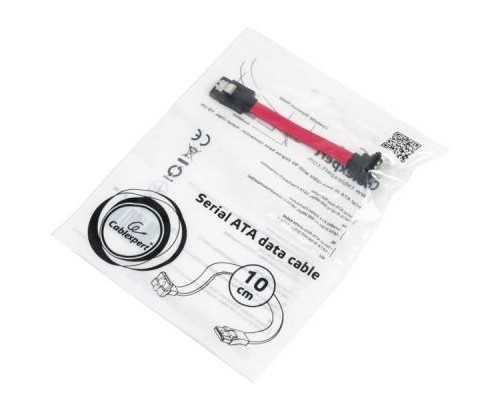Кабель для передачі даних SATA III 0.1m угловой Cablexpert (CC-SATAM-DATA90-0.1M)