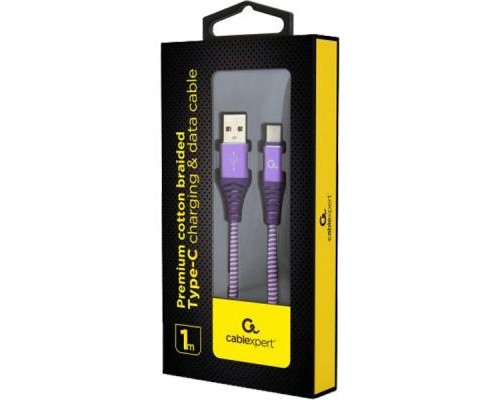 Дата кабель USB 2.0 AM to Type-C 1.0m Cablexpert (CC-USB2B-AMCM-1M-PW)