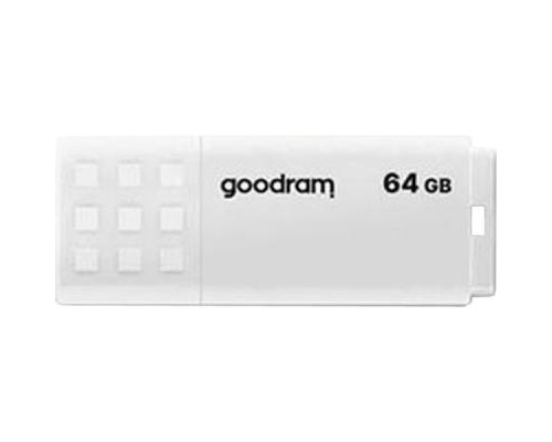 USB флеш накопичувач Goodram 64GB UME2 White USB 2.0 (UME2-0640W0R11)