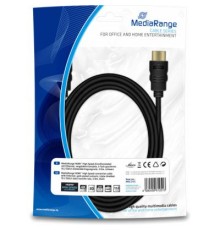 Кабель мультимедійний HDMI to HDMI 3.0m Mediarange (MRCS155)