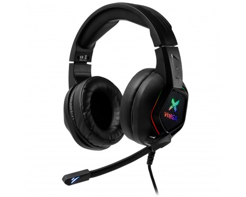 Навушники Vinga HSCU-160 Gaming LED Black (HSCU-160)