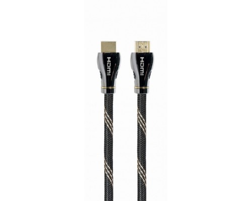 Кабель мультимедійний HDMI to HDMI 1.0m V.2.1 Premium Cablexpert (CCBP-HDMI8K-1M)
