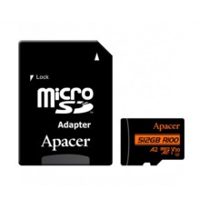 Карта пам'яті Apacer 512GB microSD class 10 UHS-I U3 (AP512GMCSX10U8-R)