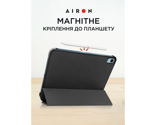 Чохол до планшета AirOn Premium iPad 10.9 10th 2022 + Film Black (4822352781085)