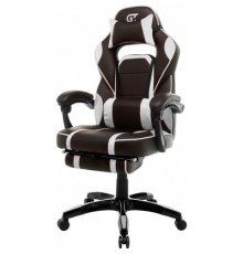 Крісло ігрове GT Racer X-2749-1 Dark Brown/White