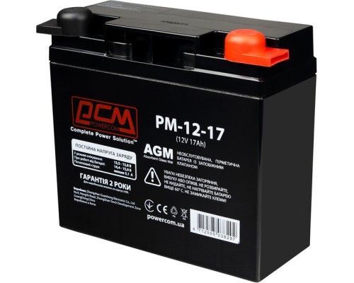 Батарея до ДБЖ Powercom 12В 17Ah (PM-12-17)