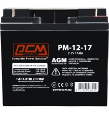 Батарея до ДБЖ Powercom 12В 17Ah (PM-12-17)