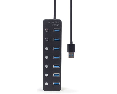 Концентратор Gembird USB 3.0 7 ports (UHB-U3P7P-01)