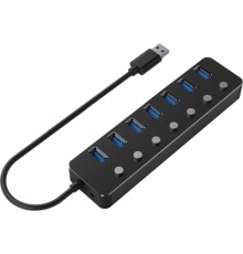 Концентратор Gembird USB 3.0 7 ports (UHB-U3P7P-01)