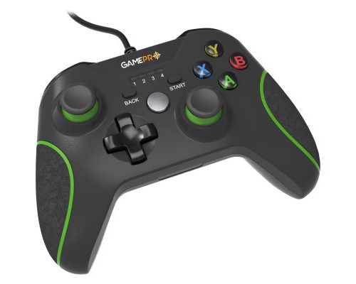 Геймпад GamePro MG450B PC/PS3/Android Black-Green (MG450B)