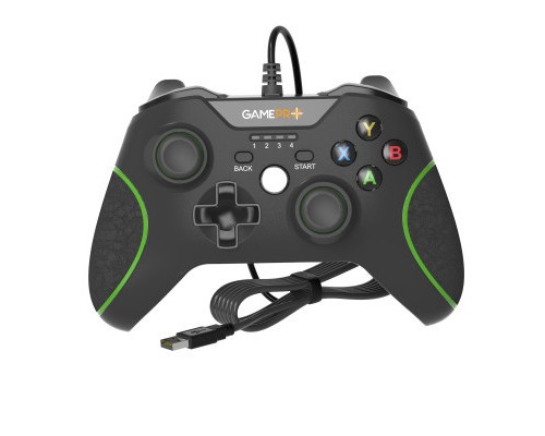 Геймпад GamePro MG450B PC/PS3/Android Black-Green (MG450B)