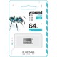 USB флеш накопичувач Wibrand 64GB Ant Silver USB 3.2 Gen 1 (USB 3.0) (WI3.2/AN64M4S)
