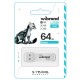 USB флеш накопичувач Wibrand 64GB Marten White USB 3.2 Gen 1 (USB 3.0) (WI3.2/MA64P10W)