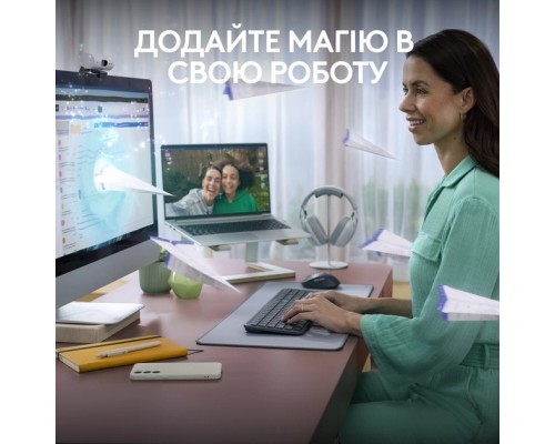 Клавіатура Logitech K950 Bluetooth/Wireless UA Graphite (920-012465)