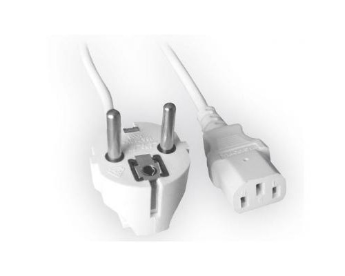Кабель живлення C13 1.8m white Cablexpert (PC-186W-VDE)