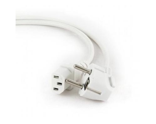 Кабель живлення C13 1.8m white Cablexpert (PC-186W-VDE)