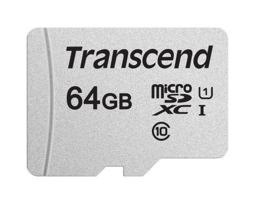 Карта пам'яті Transcend 64GB microSDXC class 10 UHS-I U1 (TS64GUSD300S)