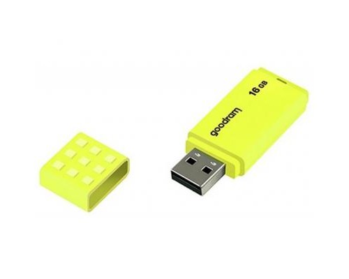 USB флеш накопичувач Goodram 16GB UME2 Yellow USB 2.0 (UME2-0160Y0R11)