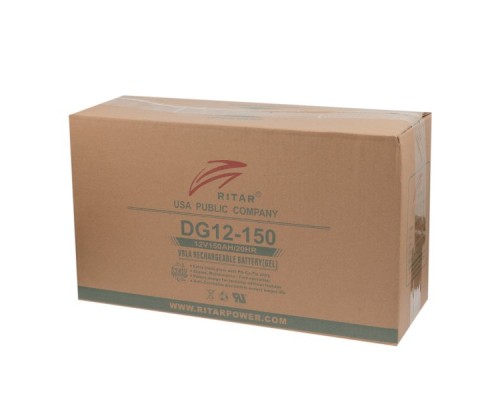 Батарея до ДБЖ Ritar GEL DG12-150, 12V-150Ah (DG12-150)