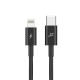 Дата кабель USB-C to Lightning 20W CL-07B Black Grand-X (CL-07B)