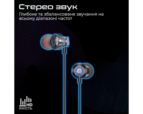 Навушники Promate Vibe-LT Black (vibe-lt.black)