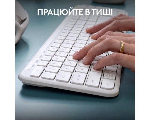 Клавіатура Logitech K950 Bluetooth/Wireless UA Off-White (920-012466)