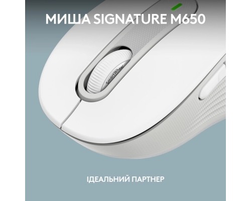 Клавіатура Logitech K950 Bluetooth/Wireless UA Off-White (920-012466)