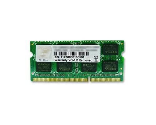 Модуль пам'яті для ноутбука SoDIMM DDR3 8GB 1333 MHz G.Skill (F3-10666CL9S-8GBSQ)
