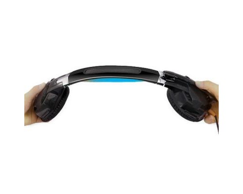 Навушники REAL-EL GDX-7500 black-blue