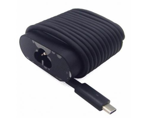 Блок живлення до ноутбуку Dell 45W 20V, 2.25A + 5V, 2A, разъем USB Type C, Oval-корпус (LA45NM150 / A40217)