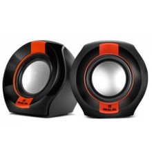 Акустична система REAL-EL S-50 black-red