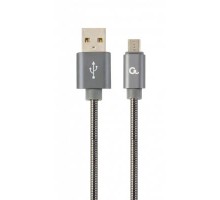 Дата кабель USB 2.0 Micro 5P to AM Cablexpert (CC-USB2S-AMmBM-1M-BG)